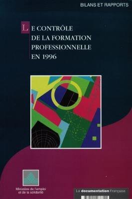 Le contrôle de la formation professionnelle en 1996