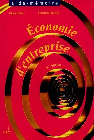 Economie d'entreprise