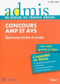 Concours AMP et AVS : épreuves écrite et orale