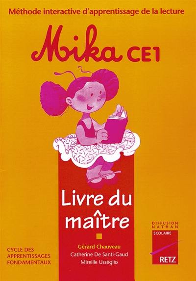 Mika CE1 : livre du maître