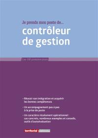 Je prends mon poste de contrôleur de gestion