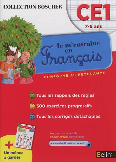 Je m'entraîne en français : CE1, 7-8 ans