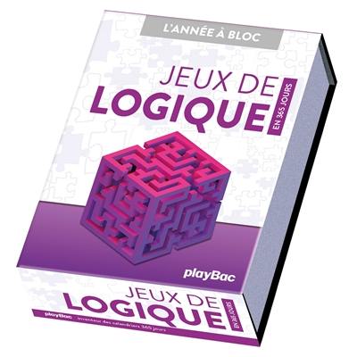 Jeux de logique en 365 jours