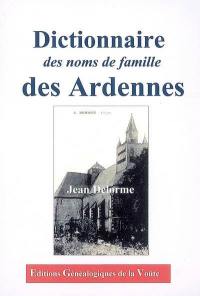 Dictionnaire des noms de famille des Ardennes