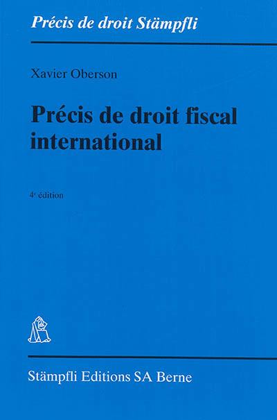 Précis de droit fiscal international