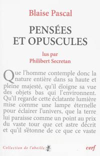 Pensées et opuscules