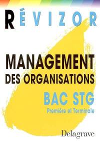 Management des organisations, bac STG première et terminale