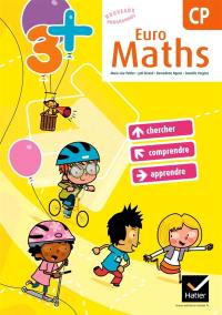 Euro maths, CP : cycle des apprentissages fondamentaux : conforme au socle commun et aux nouveaux programmes