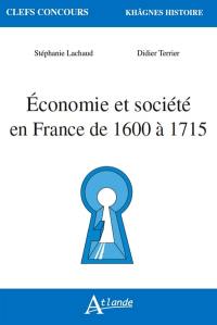 Economie et société en France de 1600 à 1715