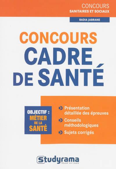 Concours cadre de santé