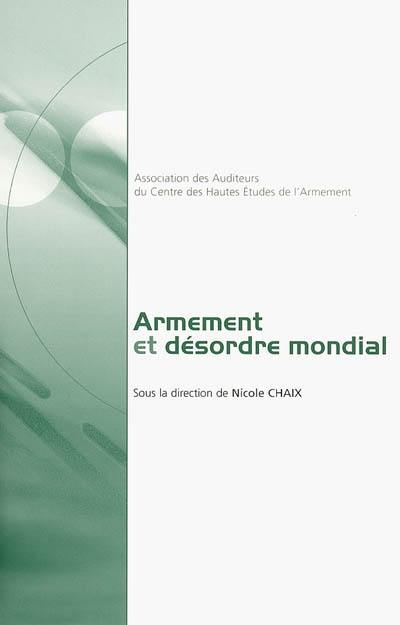 Armement et désordre mondial