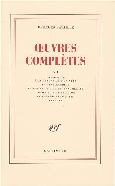 Oeuvres complètes. Vol. 7. Somme athéologique II