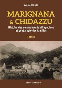 Marignana & Chidazzu : histoire des communautés villageoises et généalogie des familles