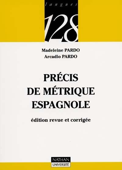 Précis de métrique espagnole