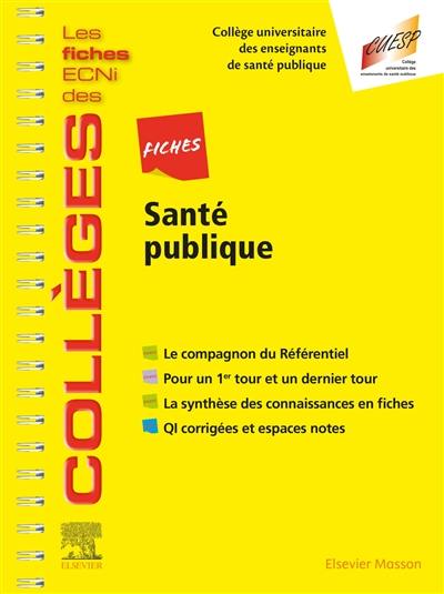 Fiches santé publique