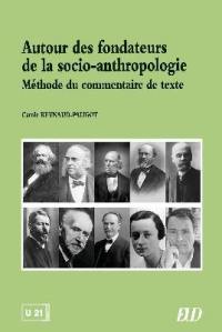 Autour des fondateurs de la socio-anthropologie : méthode du commentaire de texte