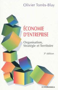 Economie d'entreprise : organisation, stratégie et territoire