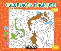 Coloriages magiques. Les dinosaures