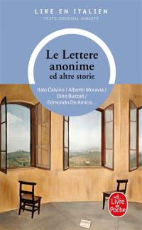 Le lettere anonime : ed altre storie