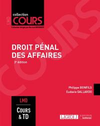 Droit pénal des affaires : cours & travaux dirigés : master