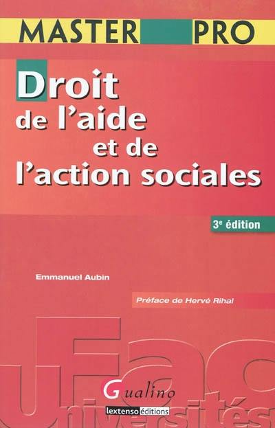 Droit de l'aide et de l'action sociales