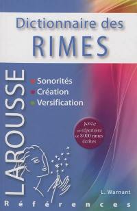 Dictionnaire des rimes