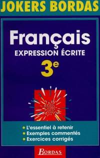 Français expression écrite 3e