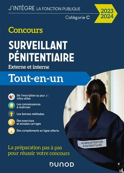 Livre : Concours surveillant pénitentiaire : externe et interne