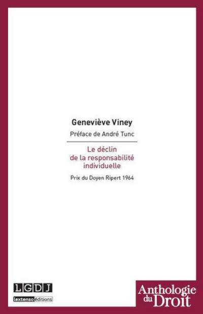 Le déclin de la responsabilité individuelle