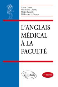 L'anglais médical à la faculté