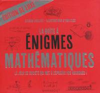 La boîte à énigmes mathématiques : le jeu qui met à l'épreuve vos neurones ! : édition de luxe