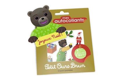 Mes autocollants Petit Ours Brun : joyeux Noël !