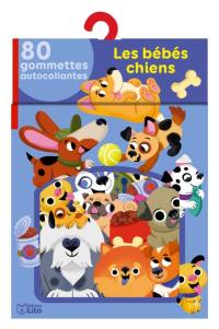 Les bébés chiens : 80 gommettes autocollantes