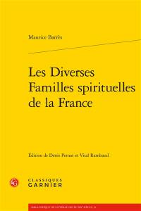 Les diverses familles spirituelles de la France