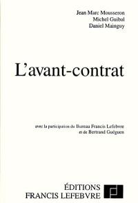 L'avant-contrat