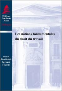 Les notions fondamentales du droit du travail