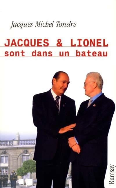 Jacques et Lionel sont dans un bateau