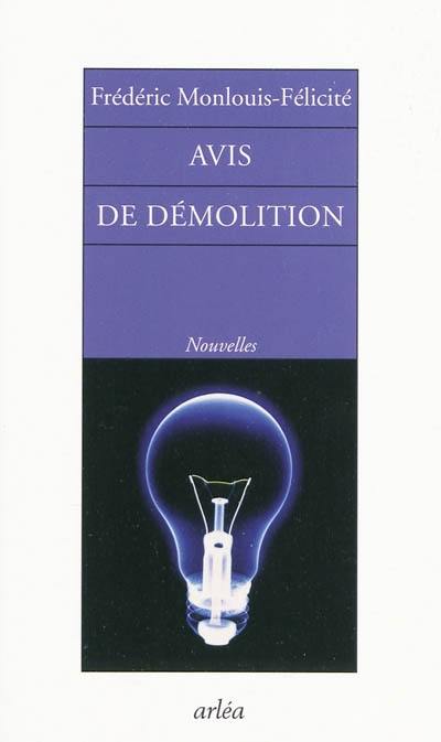 Avis de démolition