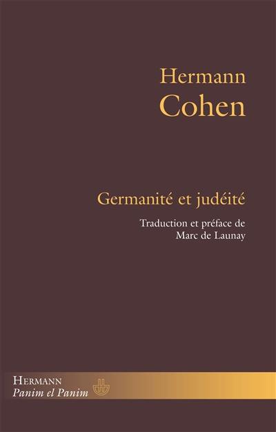 Germanité et judéité