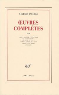 Oeuvres complètes. Vol. 8