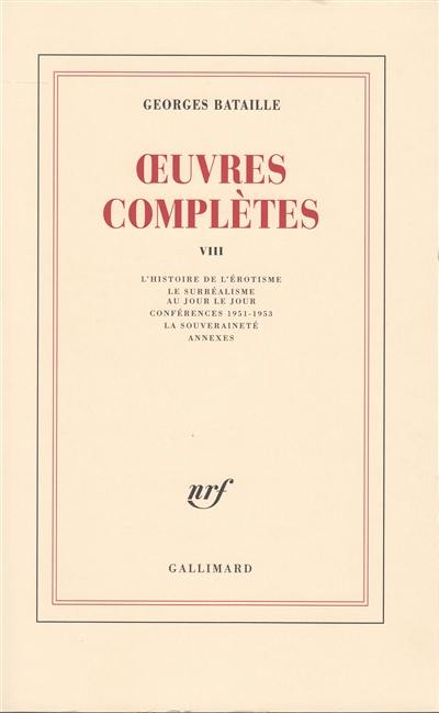 Oeuvres complètes. Vol. 8