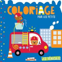 Les véhicules : coloriage pour les petits