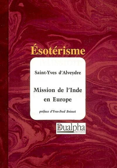 Mission de l'Inde en Europe