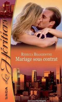 Mariage sous contrat