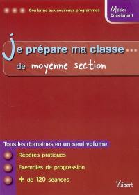 Je prépare ma classe de moyenne section