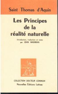 Les principes de la réalité naturelle