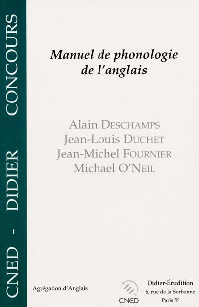 Manuel de phonologie de l'anglais