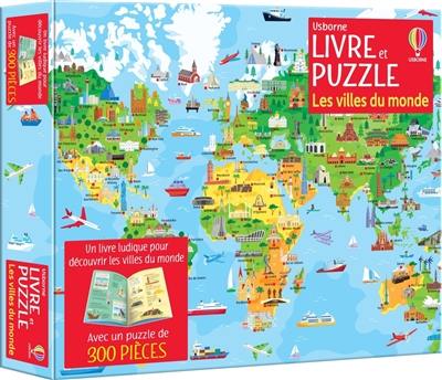 Les villes du monde : Coffrets livre et puzzle