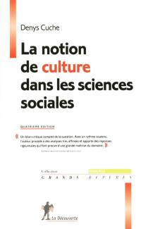 La notion de culture dans les sciences sociales