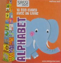 Alphabet : 10 éco-cubes avec un livre